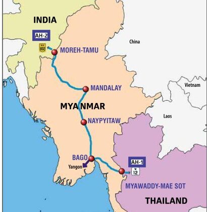 India Myanmar Thailand Highway