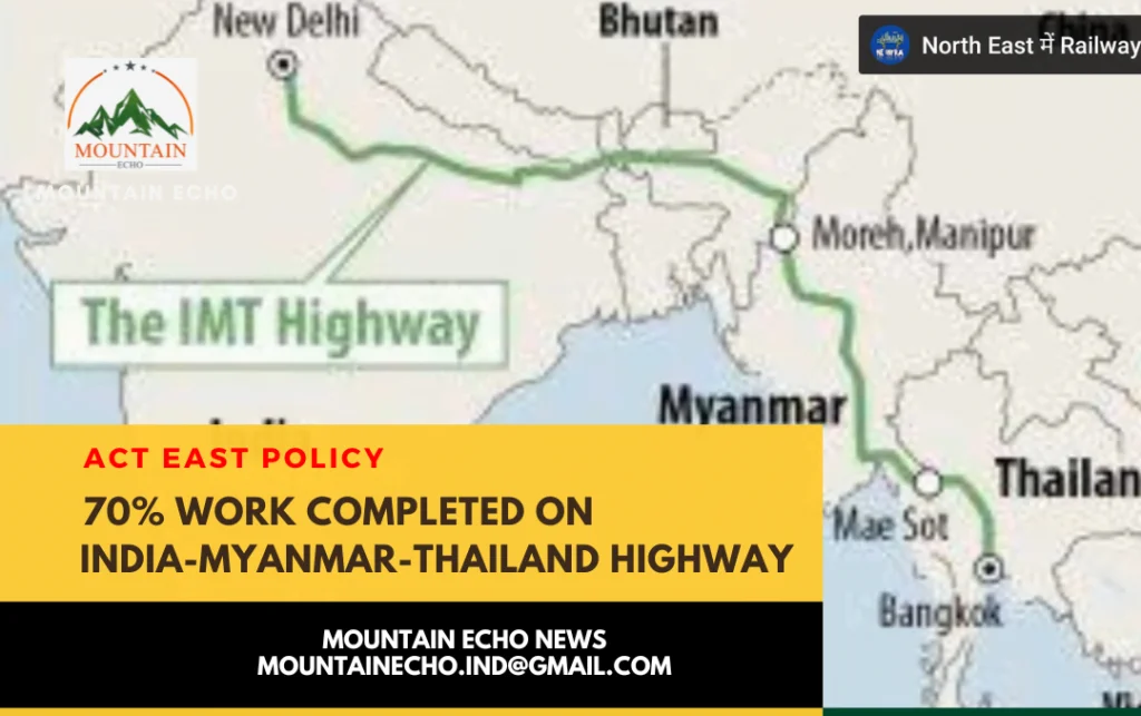 India Myanmar Thailand Trilateral Highway nearing completion