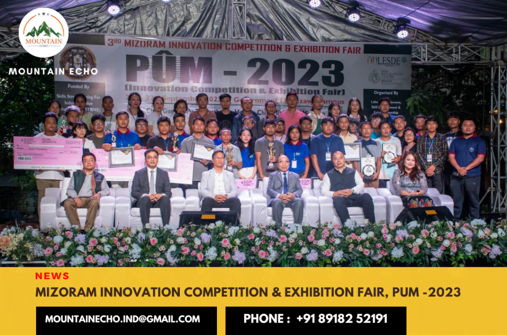 PUM -2023 - MIZORAM INNOVATION COMPETITION & EXHIBITION FAIR
