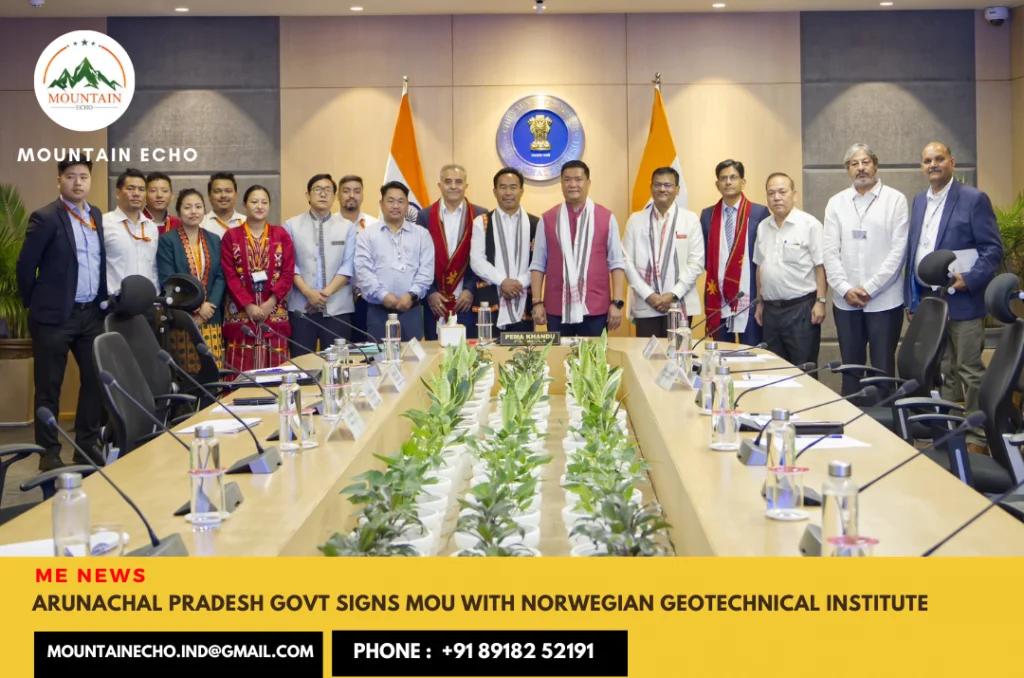 arunachal Pradesh Govt MOU with NGI