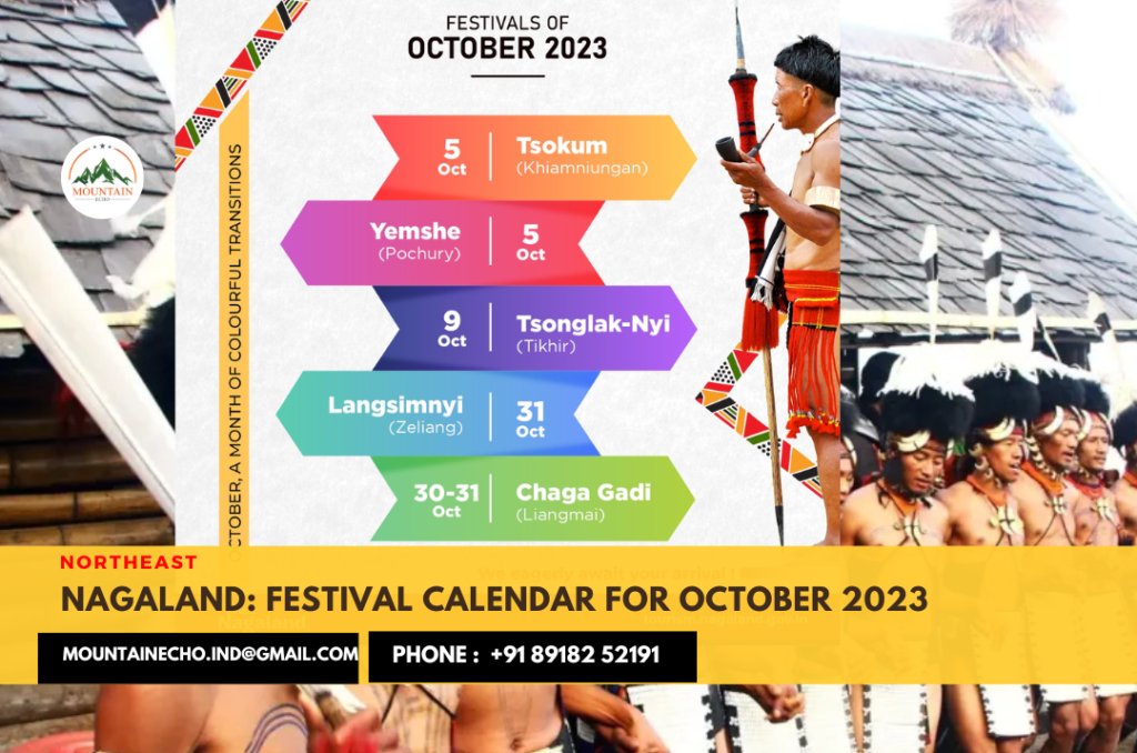 Nagaland - festivals in October 2023