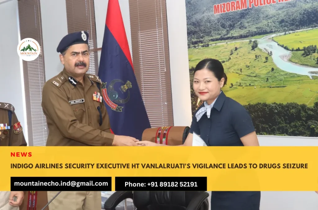 Indigo Airlines security executive HT Vanlalruati
