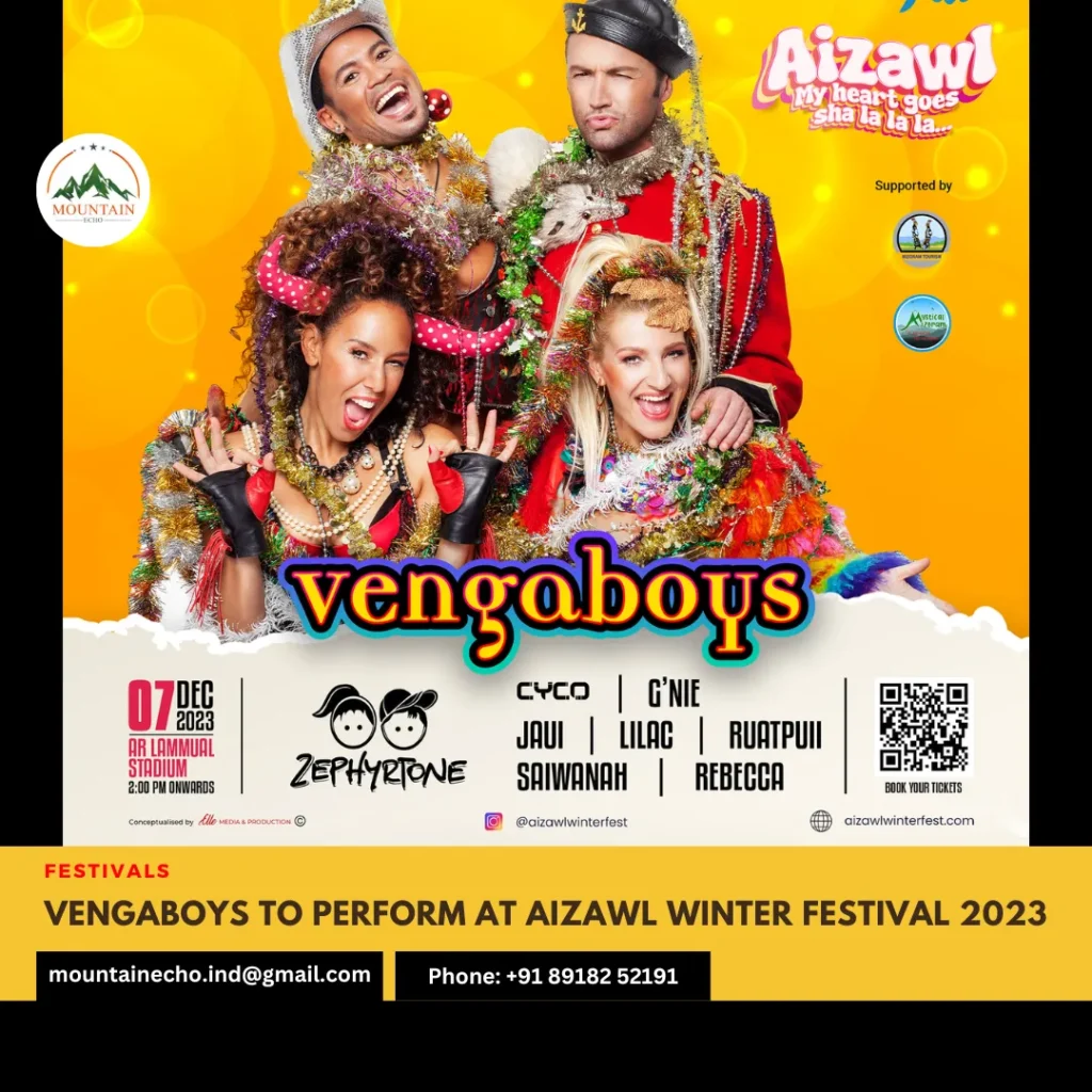 Vengaboys performing at Mizoram