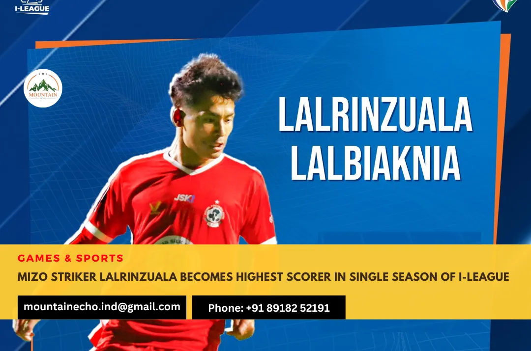 Mizo striker Lalrinzuala becomes highest...