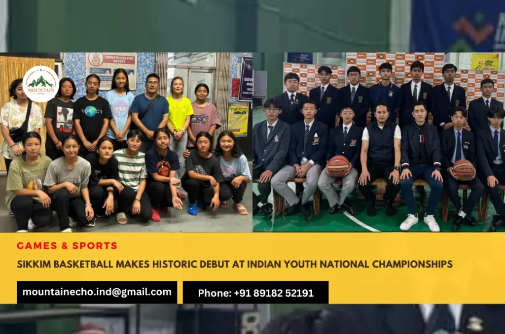 Sikkim Basketball makes historic debut at Indian Youth National Championships